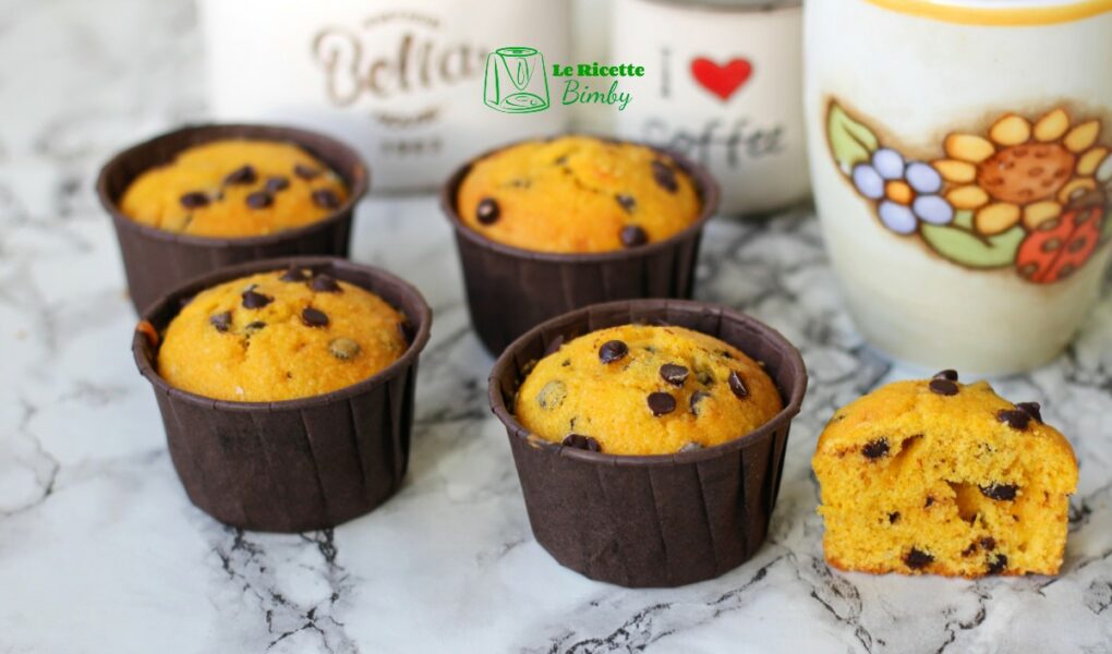 MUFFIN ALLE CAROTE CON CIOCCOLATO BIMBY