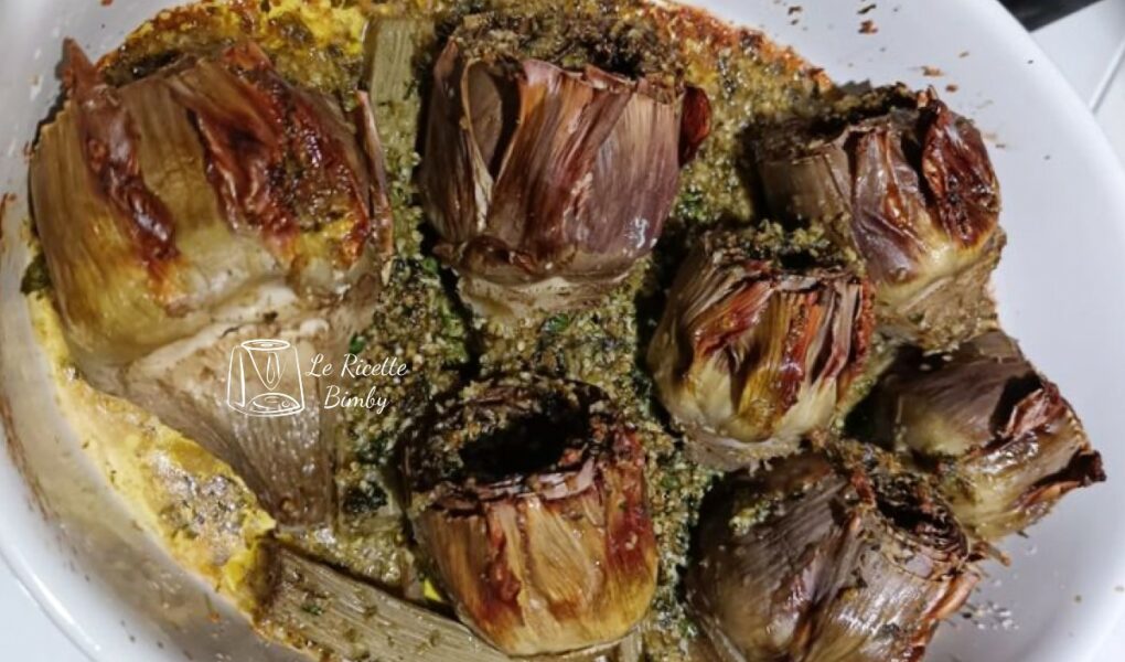 CARCIOFI GRATINATI ALLE ERBE BIMBY