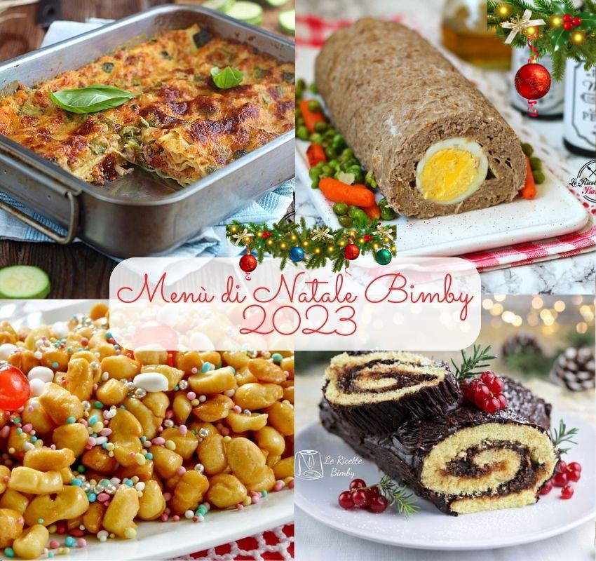 Menu' di Natale Bimby 2023