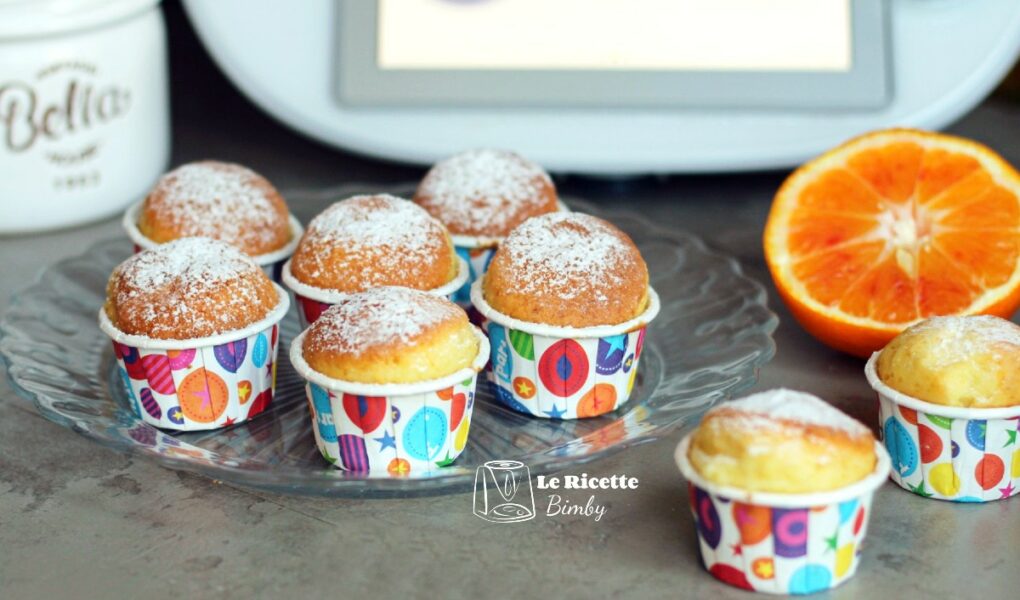 Muffin all'arancia Bimby soffici
