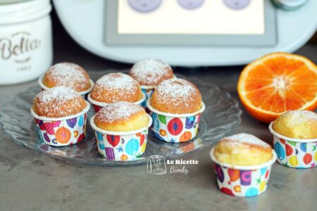 Muffin all'arancia Bimby soffici