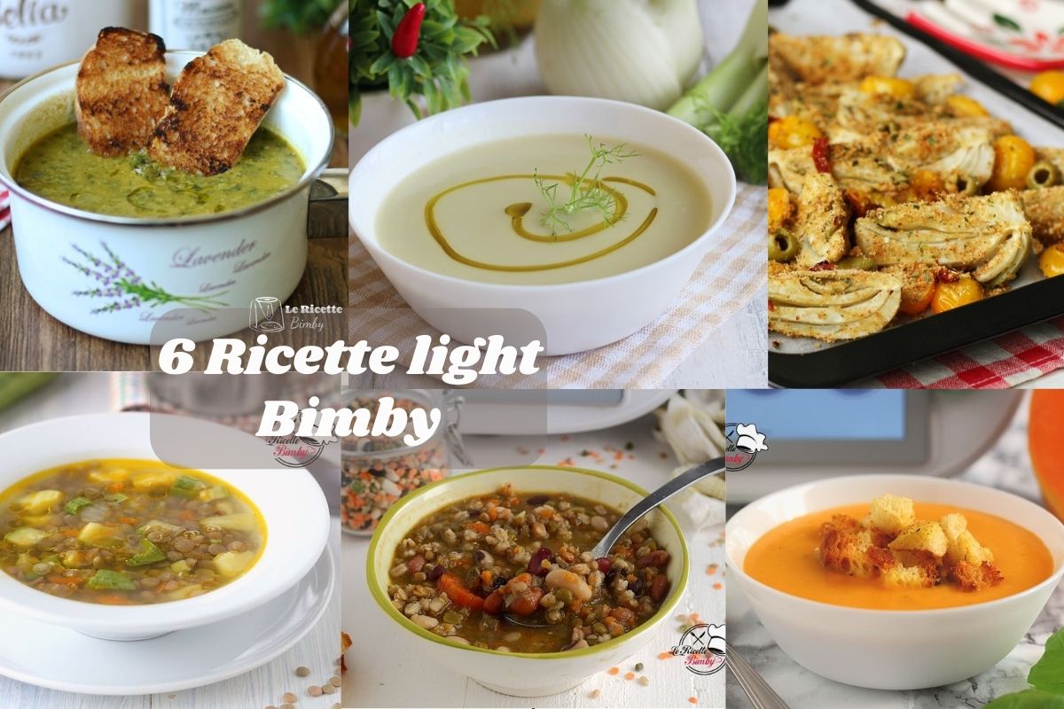 6 ricette light Bimby