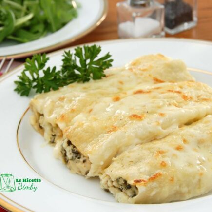 Cannelloni Spinaci e ricotta Bimby