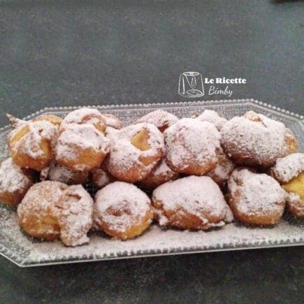 Bombette ripiene di crema pasticcera