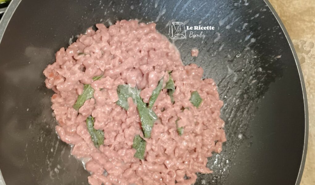 spatzle alla barbabietola Bimby