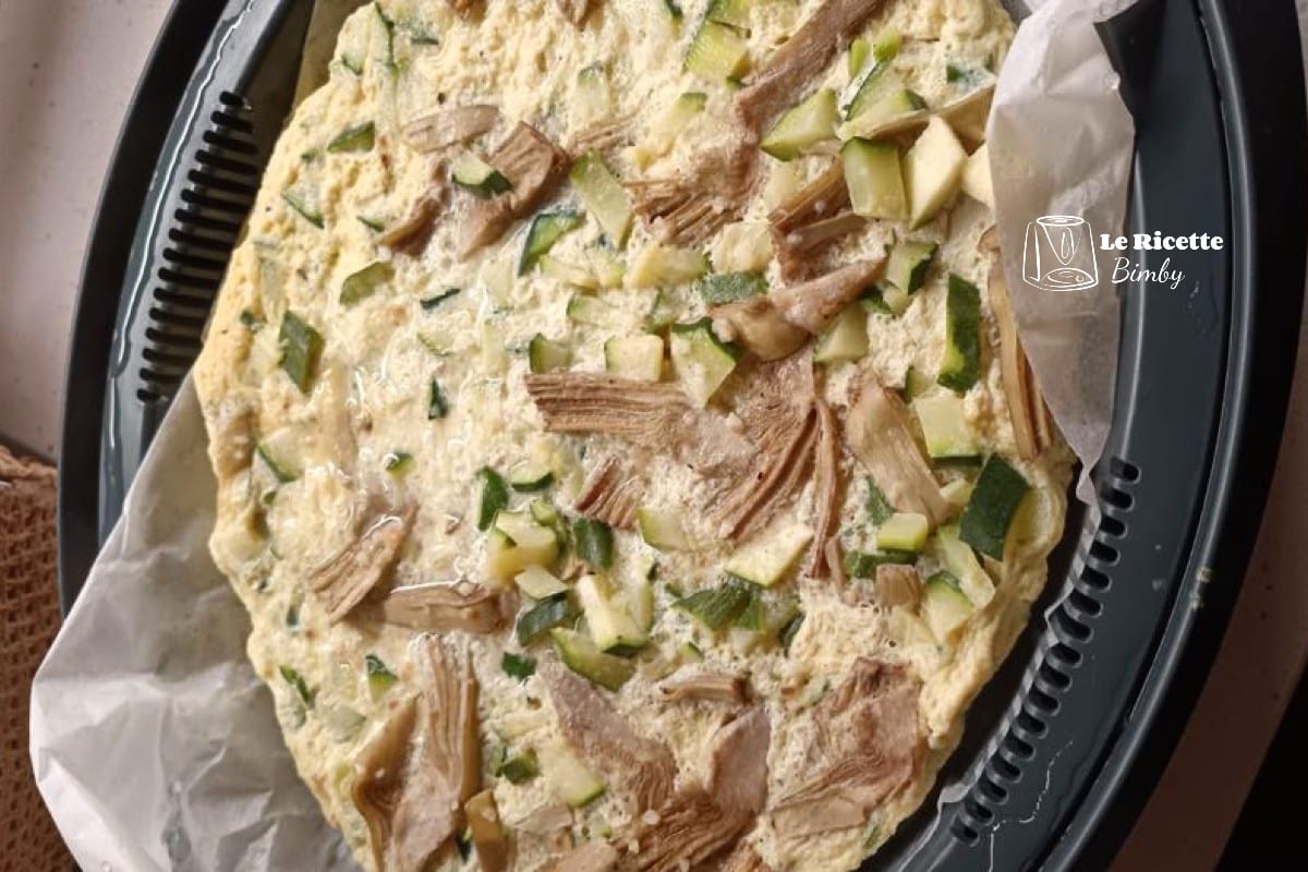Frittata Al Varoma Con Zucchine E Carciofi | Le Ricette Bimby