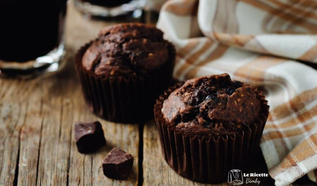 Muffin con avanzi di cioccolato