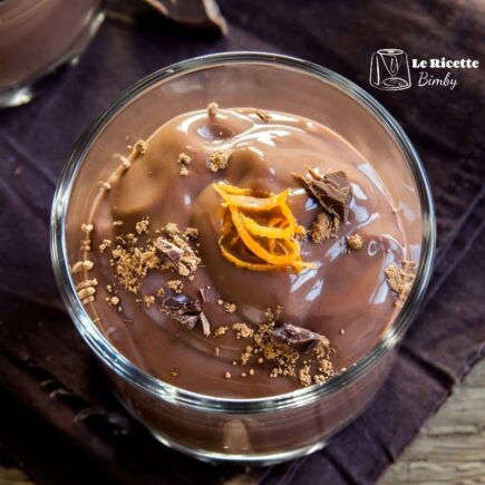 Mousse al cioccolato e arancia Bimby